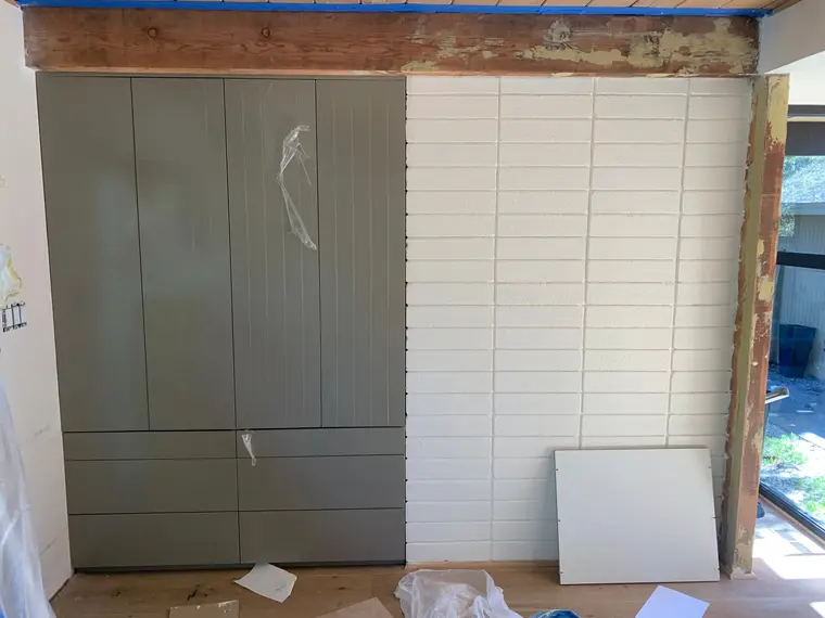 Hidden Closet Kitchen