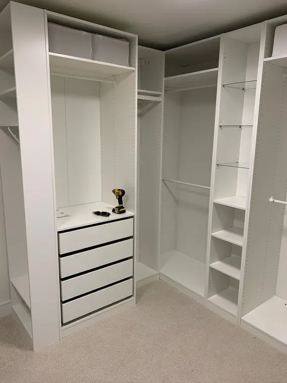 IKEA Saratoga Closet