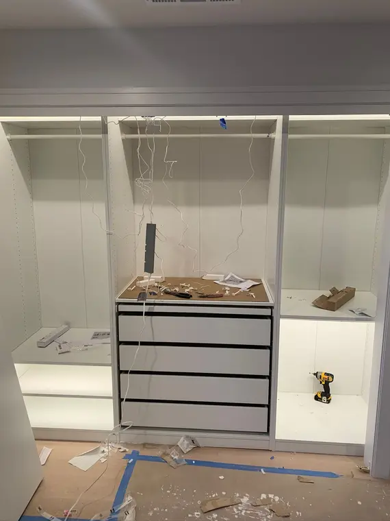 !Los GAtos Closet System IKEA — 4