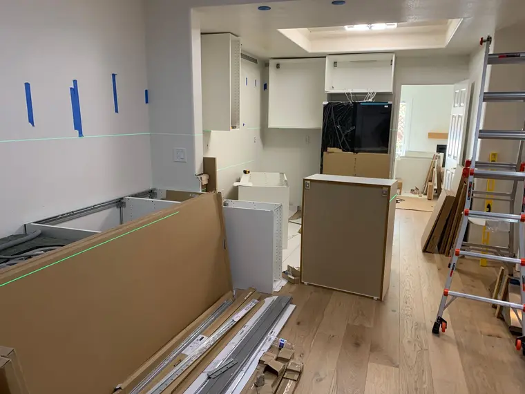 Waterfall Kitchen IKEA — 6