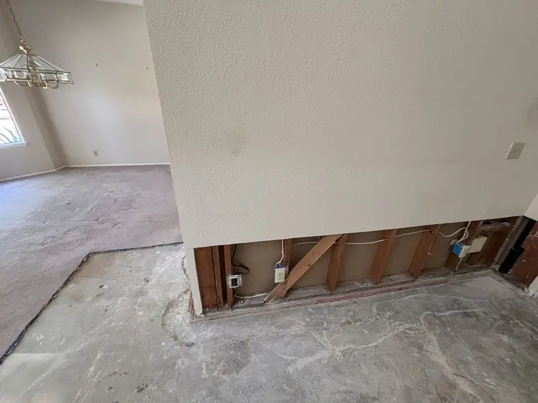 Dean Floor and Drywall (After) — 2
